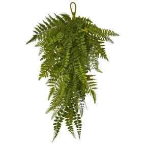 28"  Fern Artificial Teardrop (Set of 2)