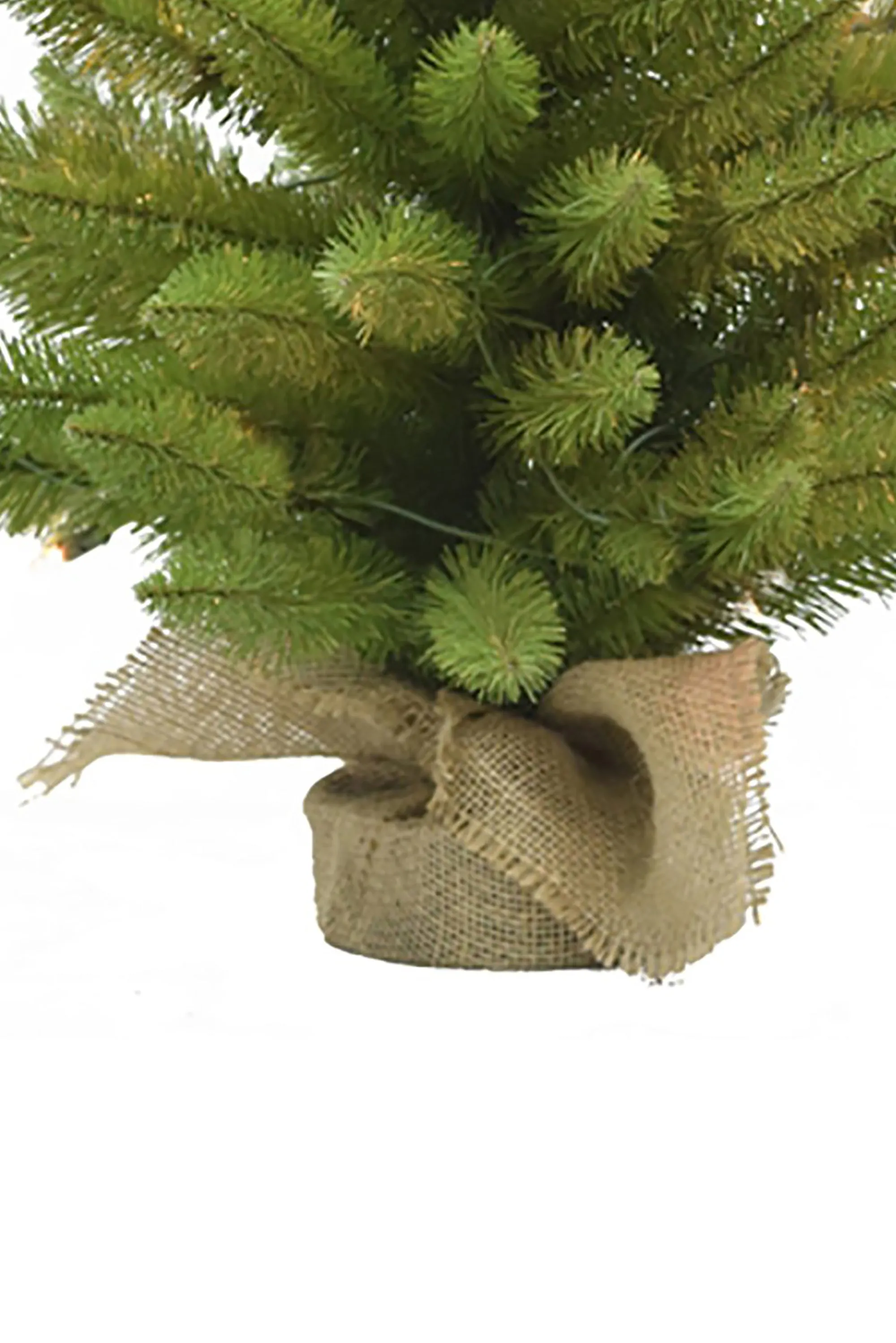 3' Tabletop Christmas Tree with Burlap Base