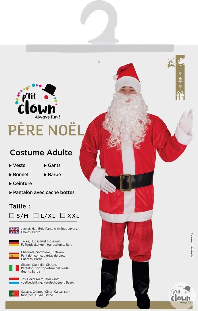 Adult Deluxe Santa Claus Costume