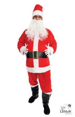 Adult Deluxe Santa Claus Costume