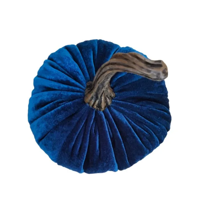 Artificial Pumpkin Velvet Plush Decoration