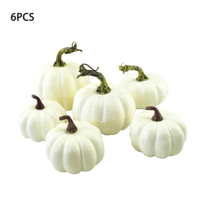 Artificial Pumpkin Velvet Plush Decoration