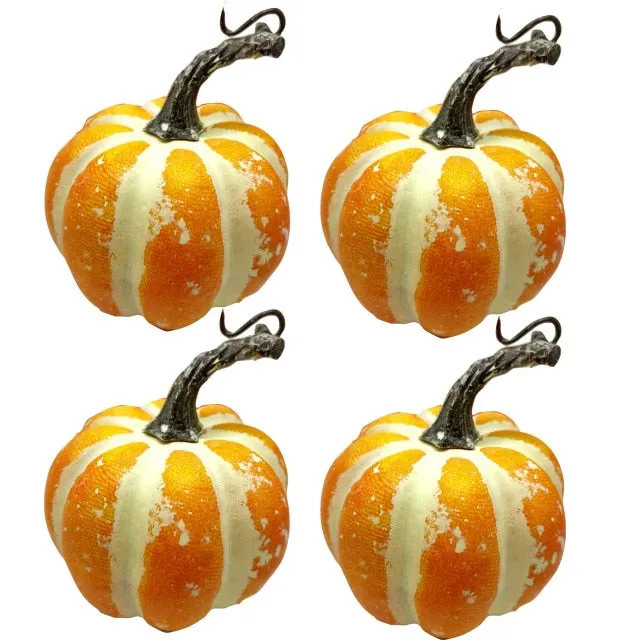 Artificial Pumpkin Velvet Plush Decoration