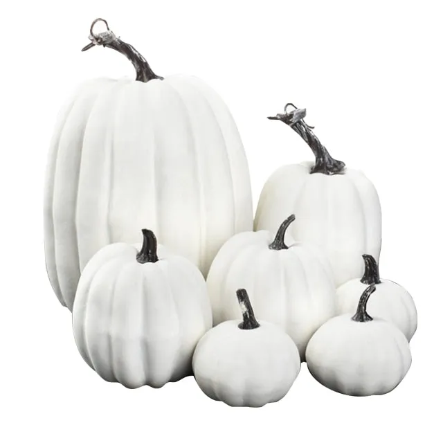 Artificial Pumpkin Velvet Plush Decoration