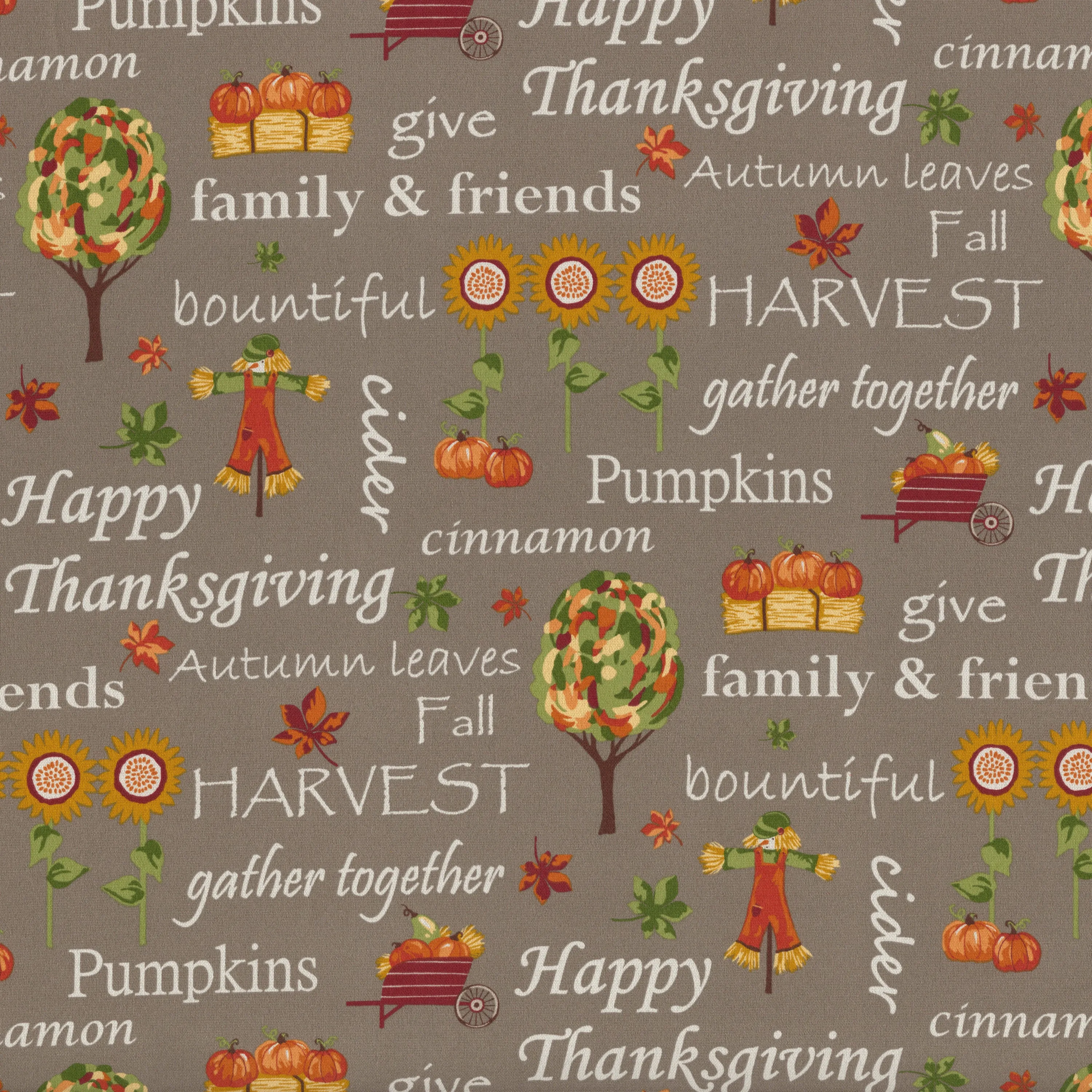 Autumn Harvest Haystack Bench Cushion