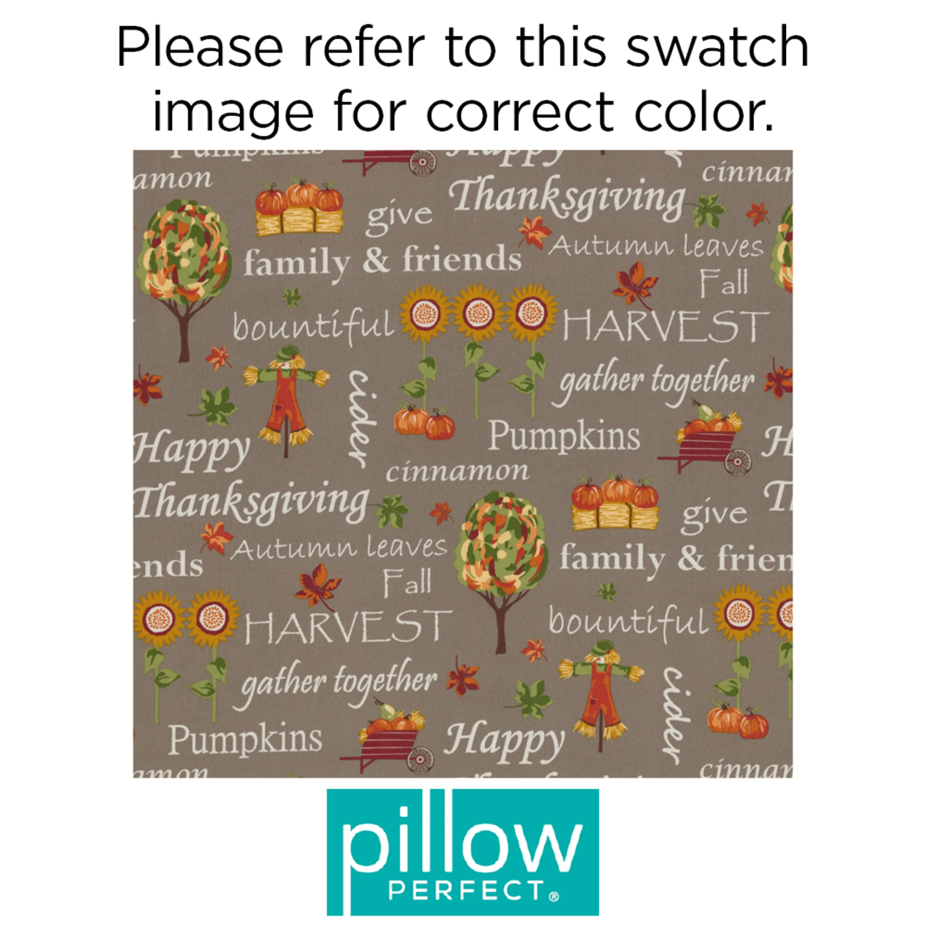 Autumn Harvest Haystack Bench Cushion