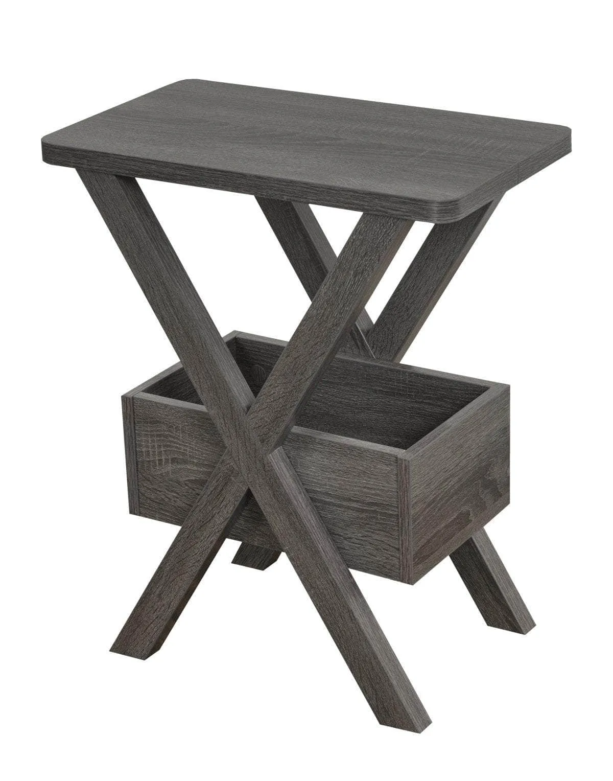 Axel Modern Rectangular Accent Plant Stand Table - Available in 3 Colours