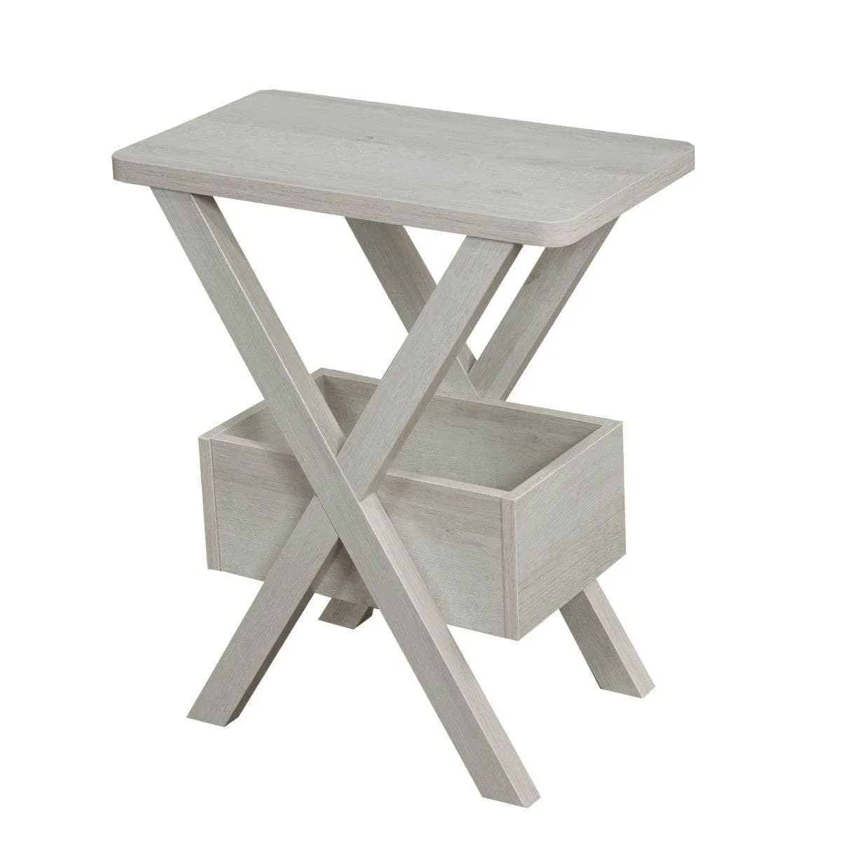 Axel Modern Rectangular Accent Plant Stand Table - Available in 3 Colours