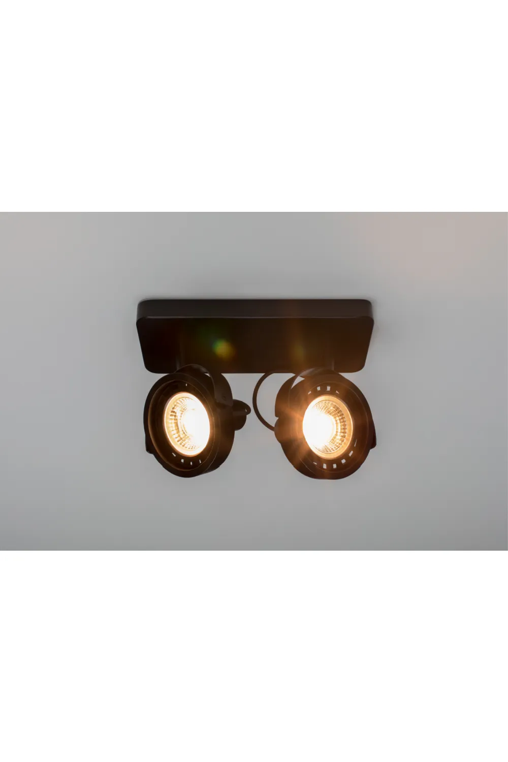 Black 2-Spotlight Ceiling Lamp | Zuiver Dice