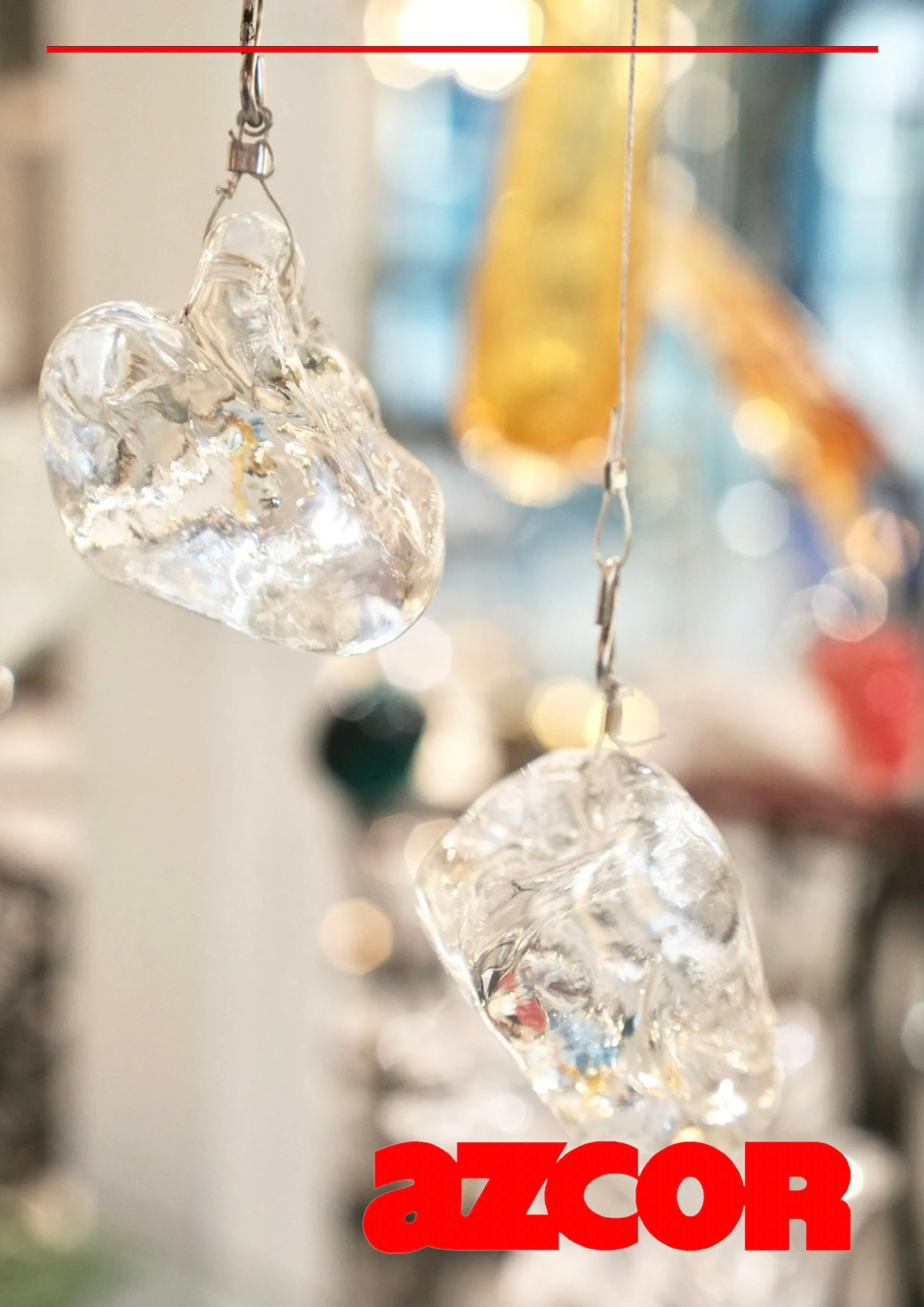 Bohemian Glass | Stone Chandelier Oval