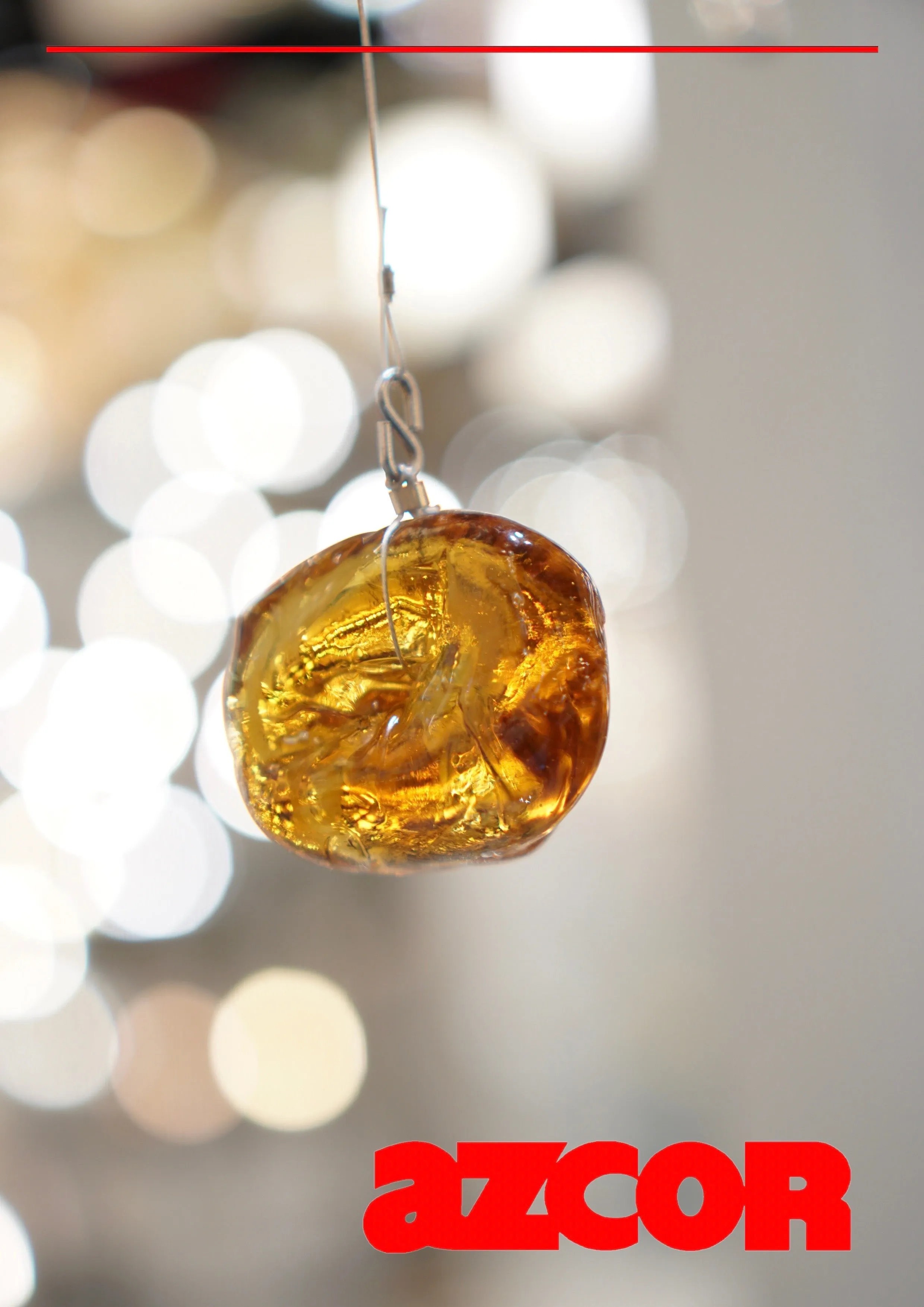 Bohemian Glass | Stone Chandelier Oval