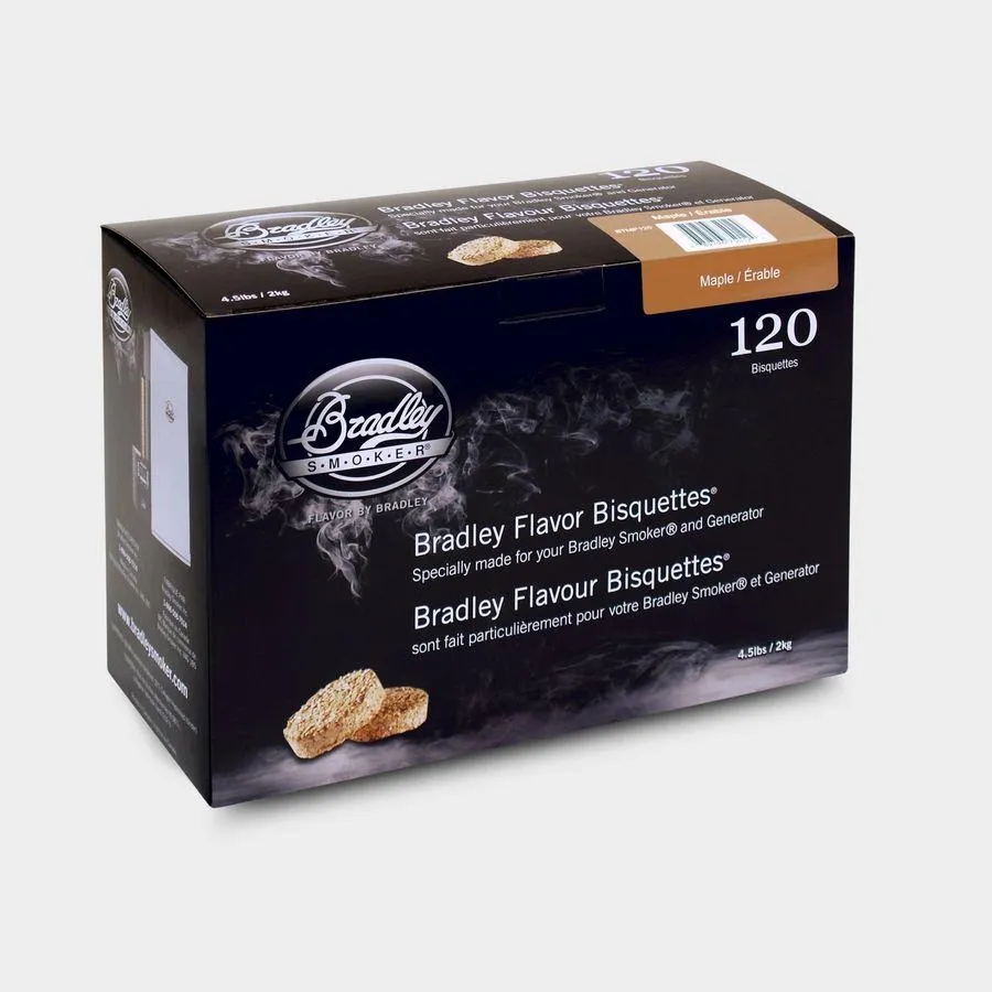 Bradley Smoker Bisquettes, Maple Flavour