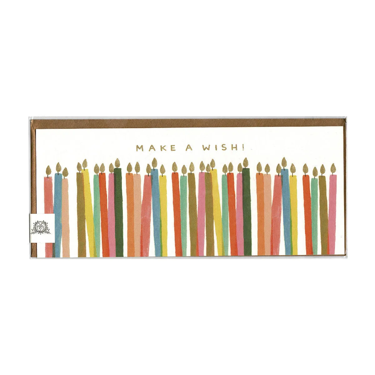 Colored Birthday Candles Cards