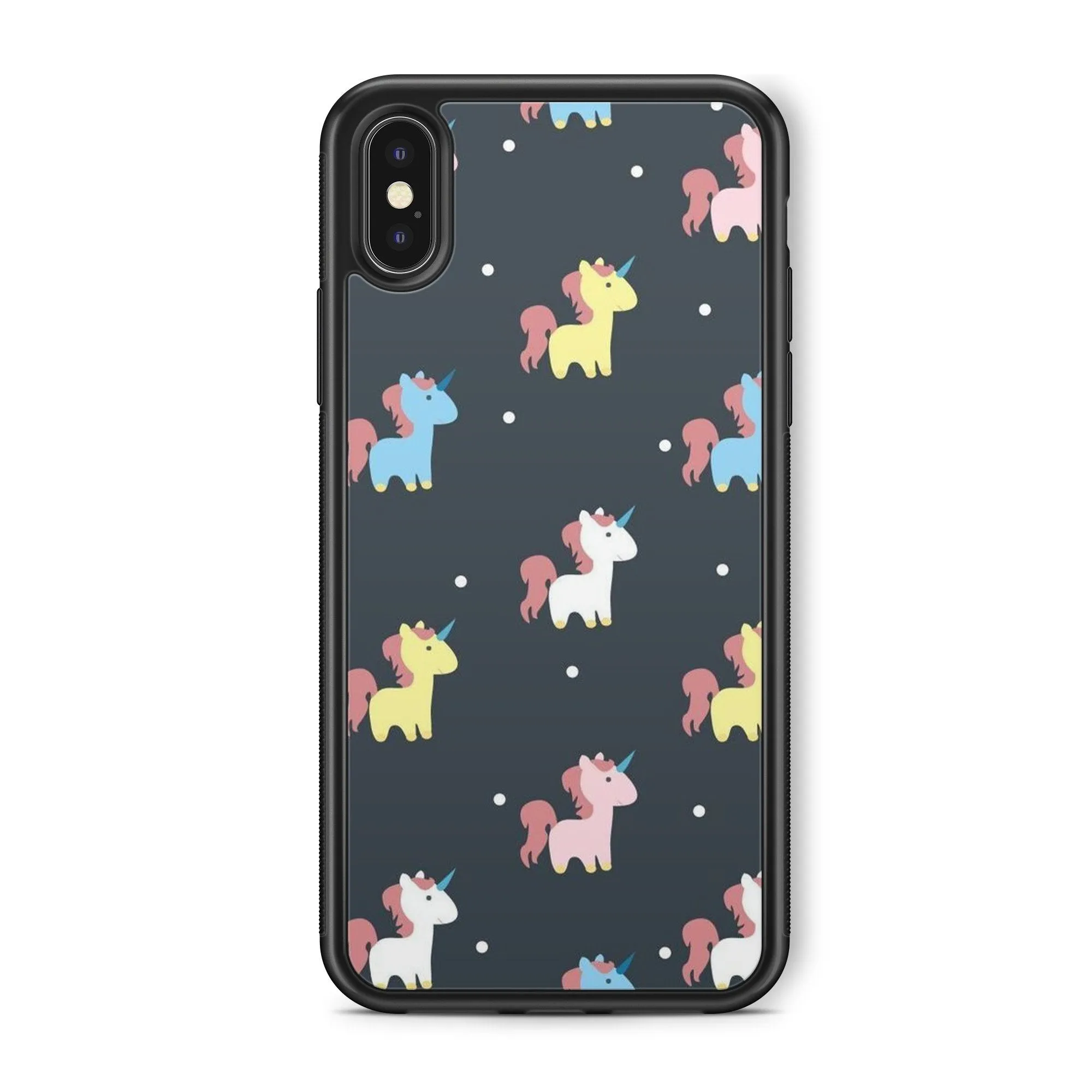 Colored Unicorn iPhone Case