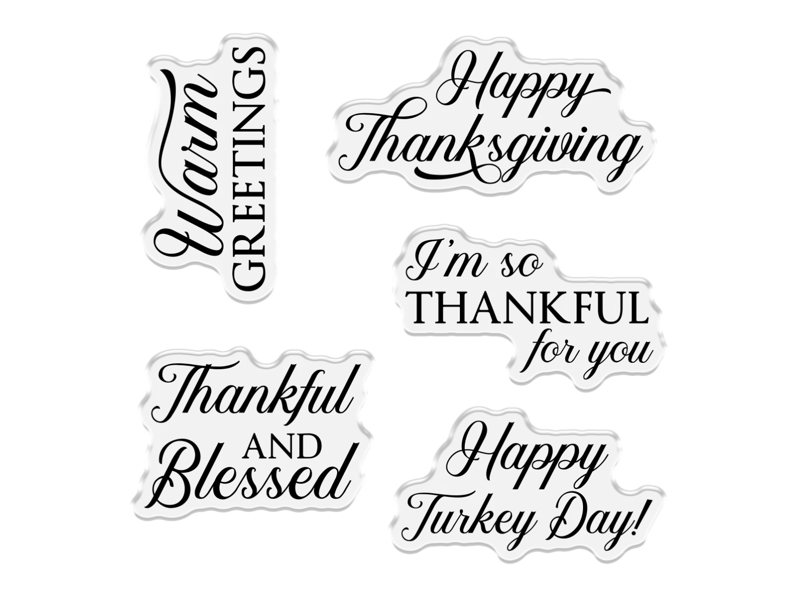 Crafter's Companion Stamp & Die - Thanksgiving Turkey