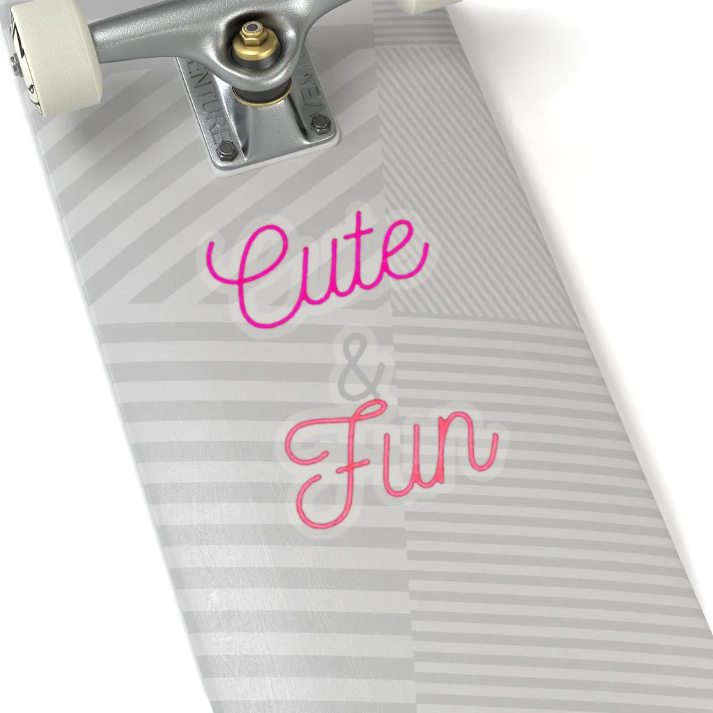 Cute and Fun Kiss-Cut Stickers
