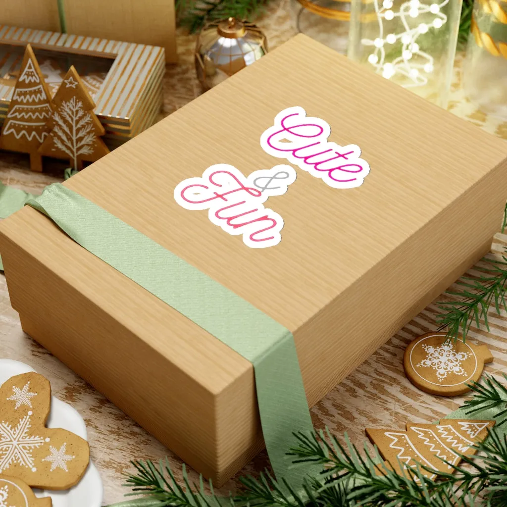 Cute and Fun Kiss-Cut Stickers