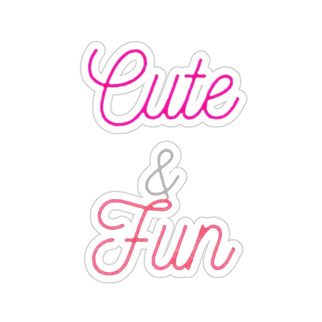 Cute and Fun Kiss-Cut Stickers