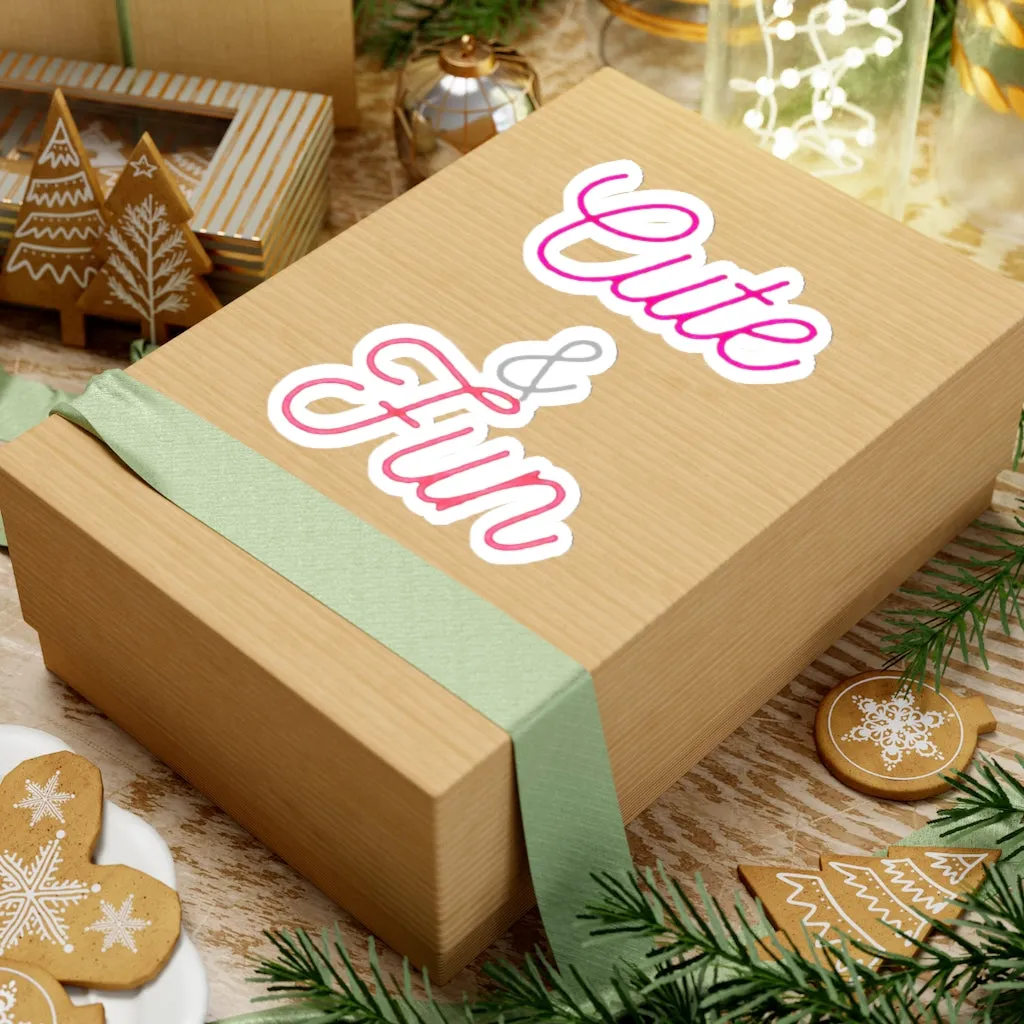 Cute and Fun Kiss-Cut Stickers
