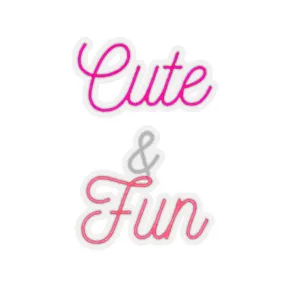 Cute and Fun Kiss-Cut Stickers