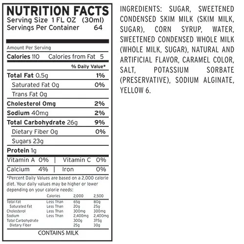 DaVinci Pumpkin Pie Sauce (64oz)