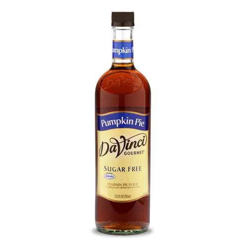 DaVinci Sugar Free Pumpkin Pie Spice Syrup (750mL)