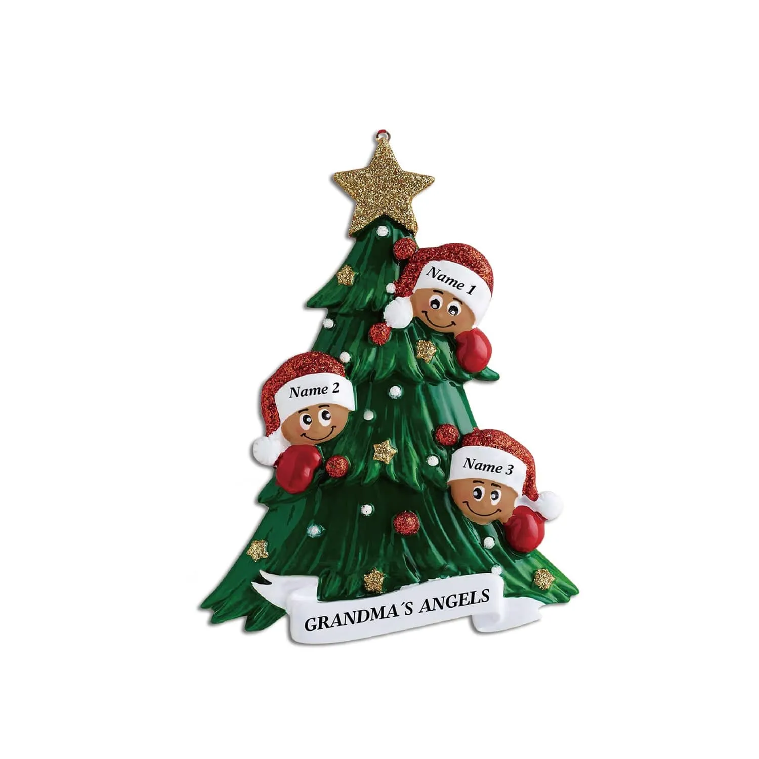 Deck the Halls with Personalized Joy: Create Your Own Custom Name Christmas Tree Ornament!