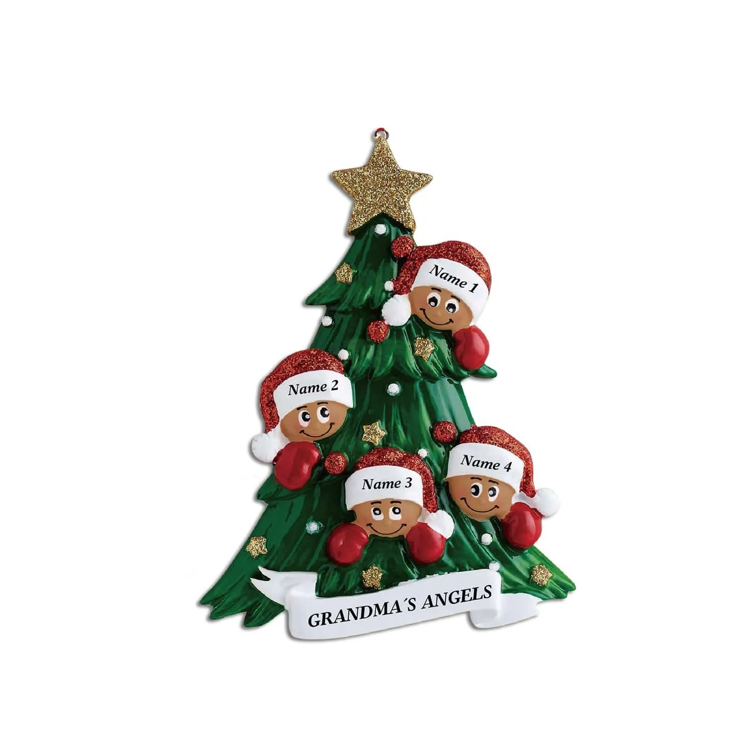 Deck the Halls with Personalized Joy: Create Your Own Custom Name Christmas Tree Ornament!