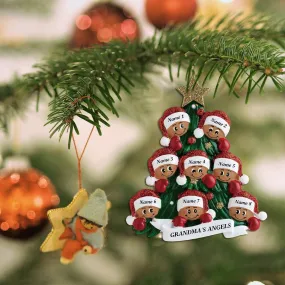 Deck the Halls with Personalized Joy: Create Your Own Custom Name Christmas Tree Ornament!