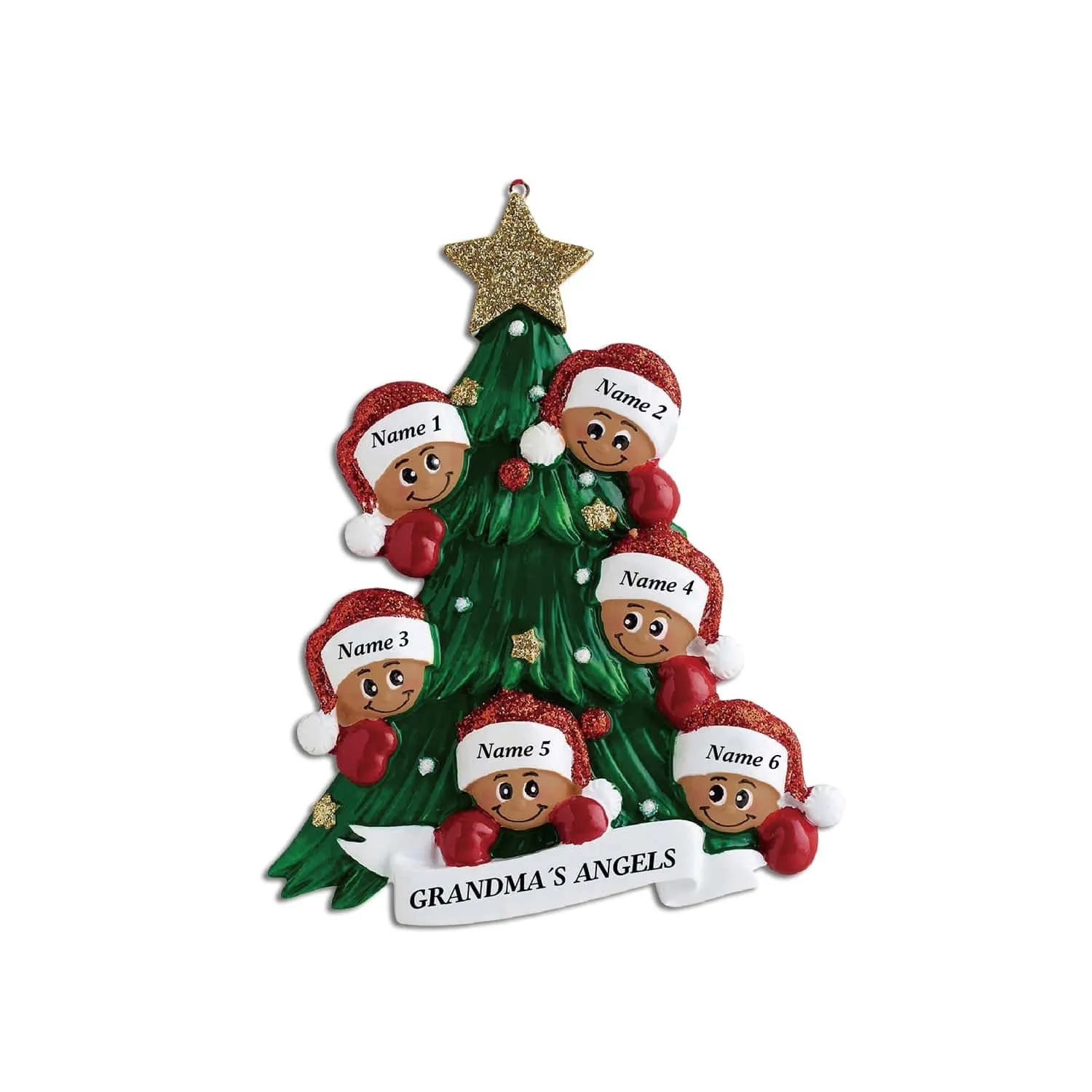 Deck the Halls with Personalized Joy: Create Your Own Custom Name Christmas Tree Ornament!