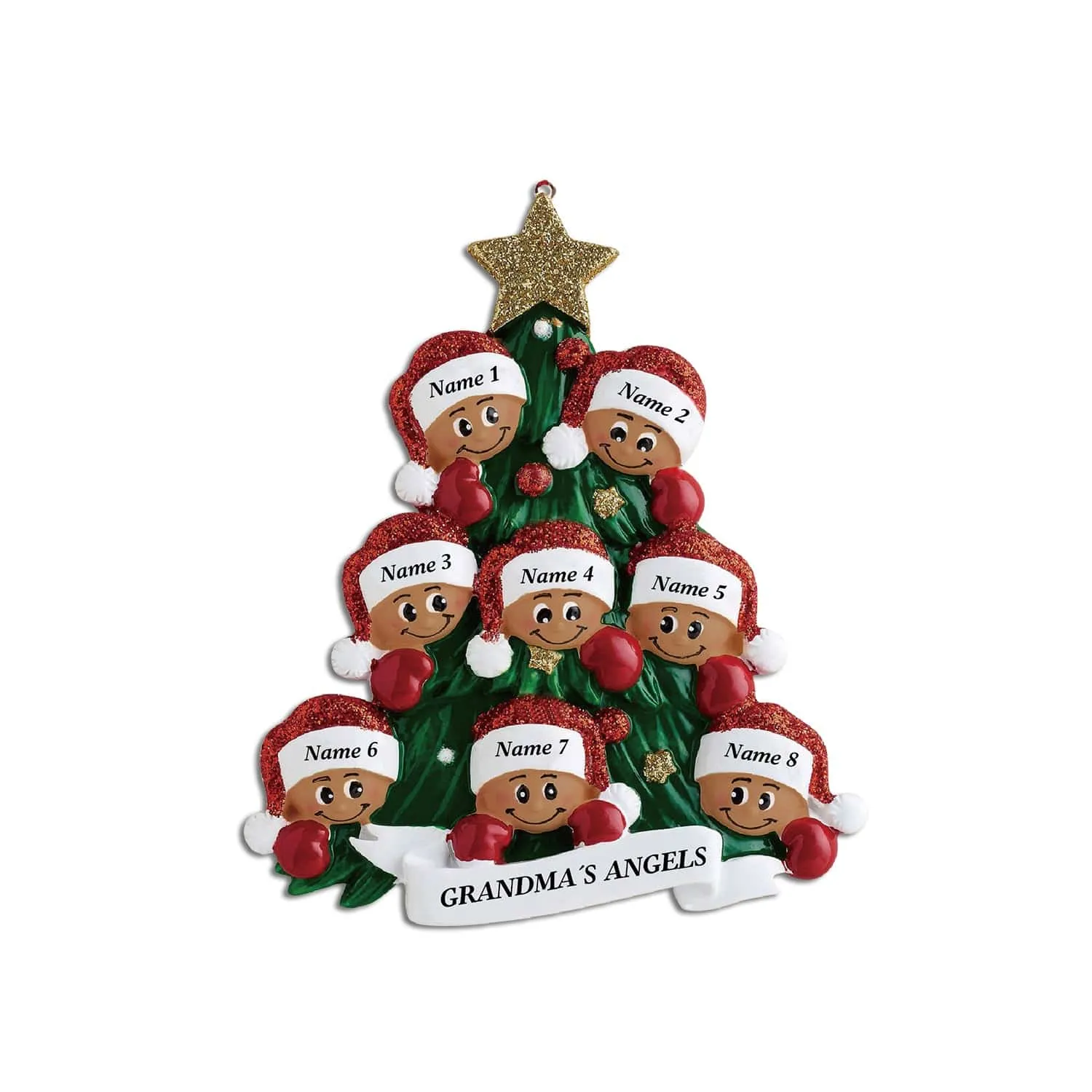 Deck the Halls with Personalized Joy: Create Your Own Custom Name Christmas Tree Ornament!