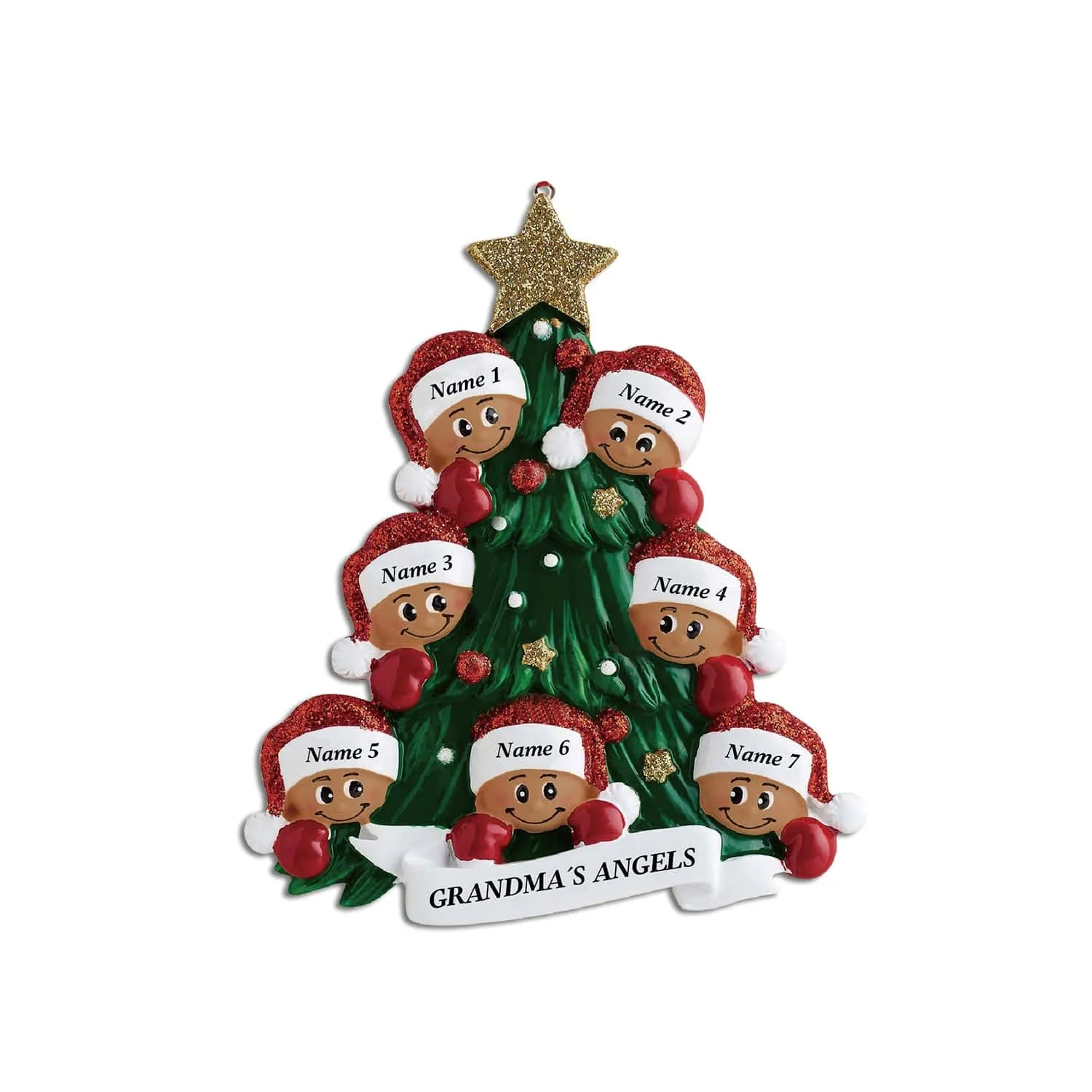 Deck the Halls with Personalized Joy: Create Your Own Custom Name Christmas Tree Ornament!