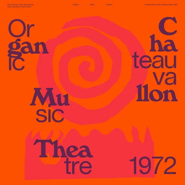 Don Cherry's New Research Nana Vasconcelos - Organic Music Theatre Festival de Chateauvallon 1972 2xLP