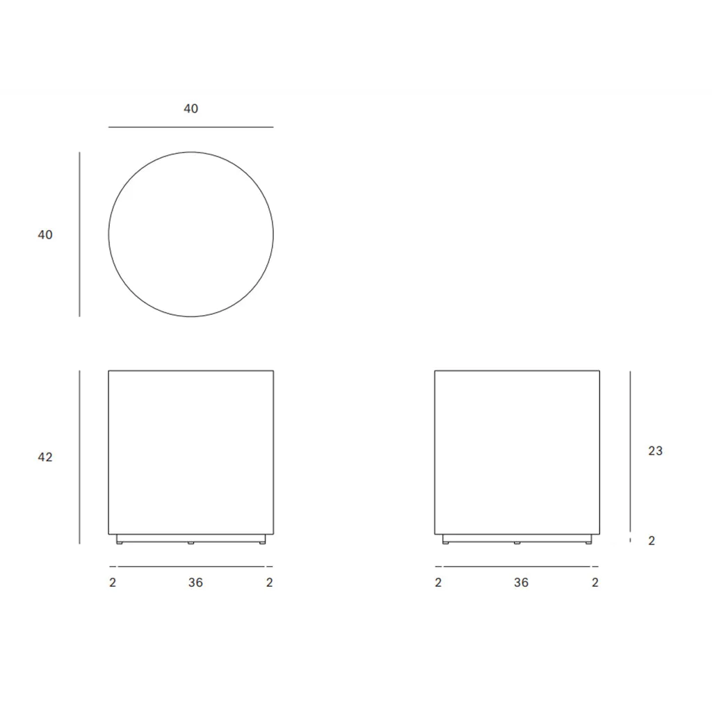 Elements Side Table