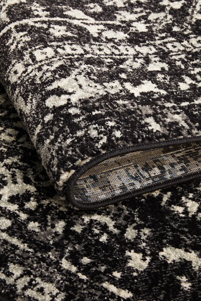 Esme Scape Charcoal Transitional Rug