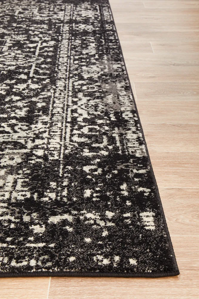 Esme Scape Charcoal Transitional Rug