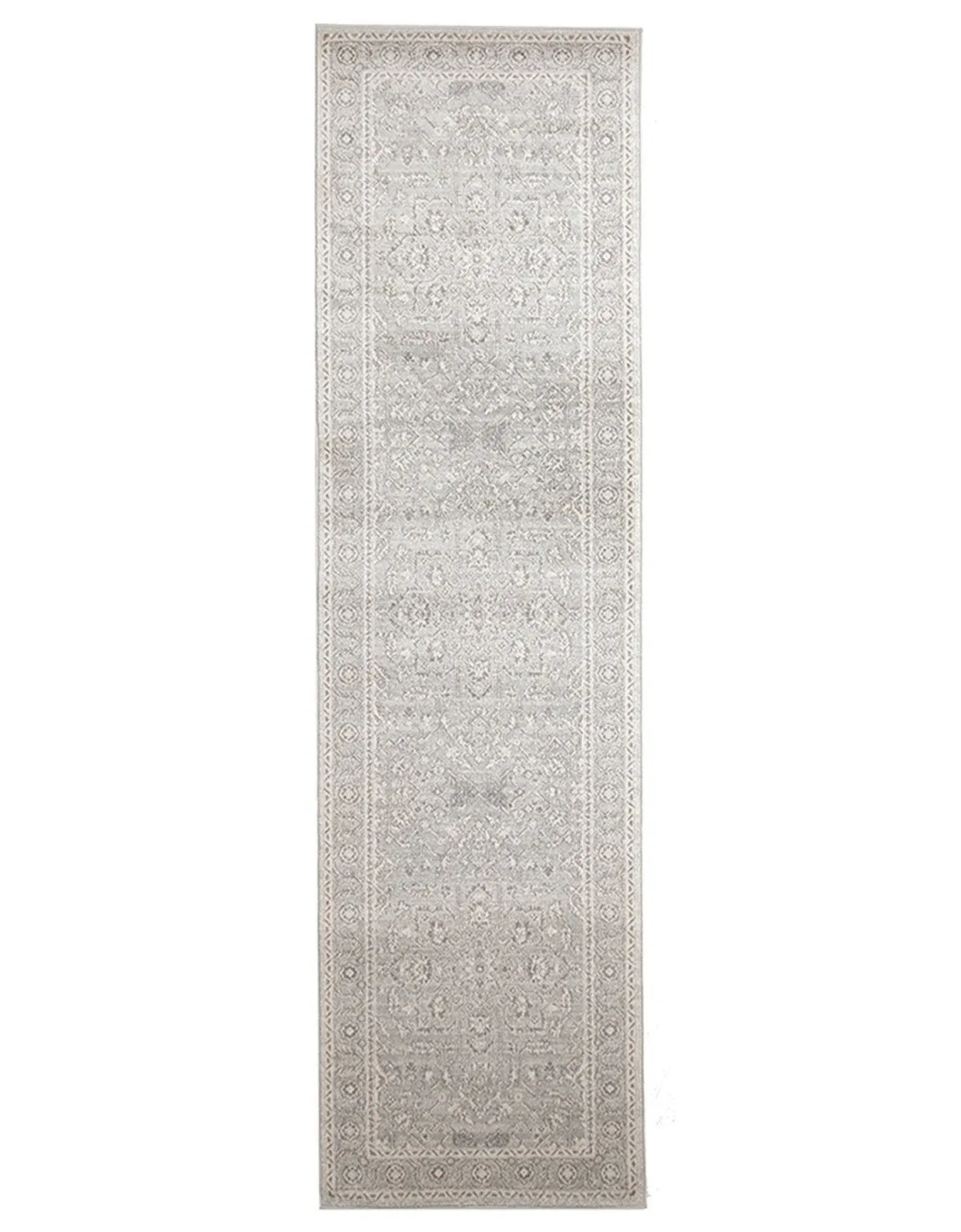 Esme Silver Flower Transitional Rug