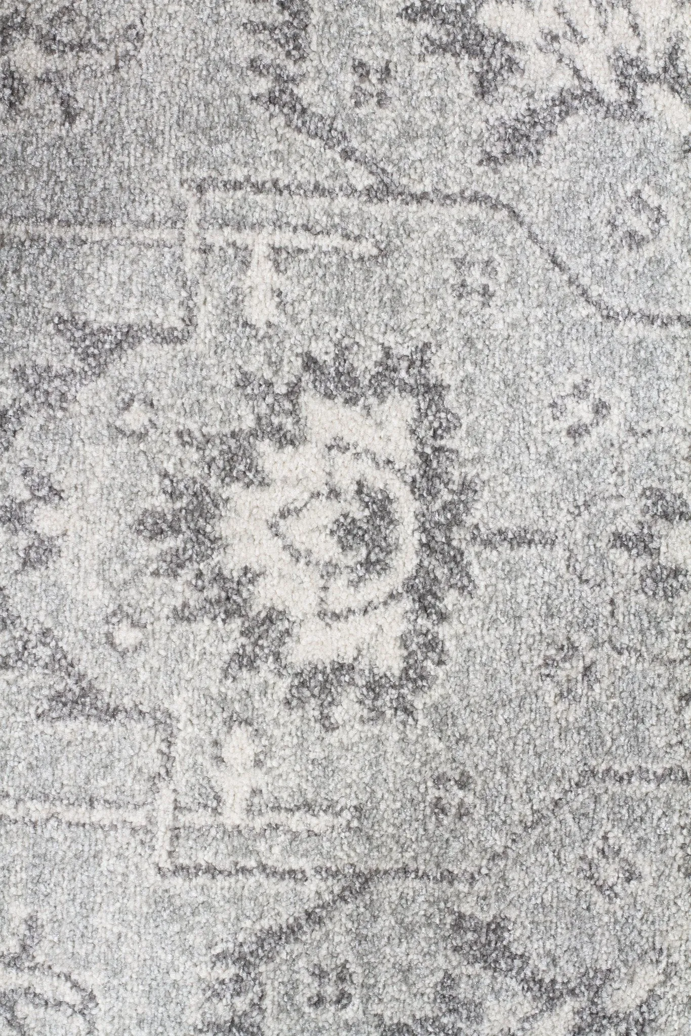 Esme Silver Flower Transitional Rug