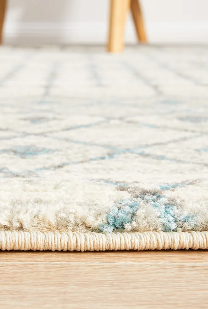 Esme Slate White Transitional Rug-200X290CM