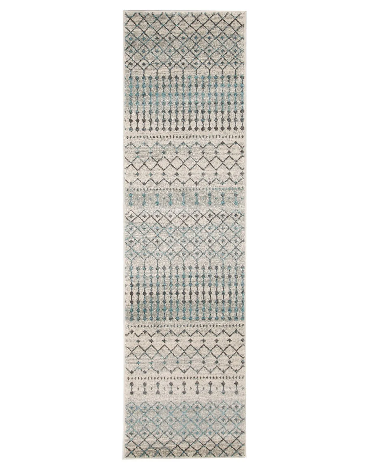 Esme Slate White Transitional Rug-200X290CM