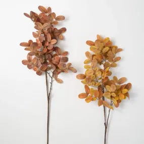Fall Leaves Stem Set Of 2