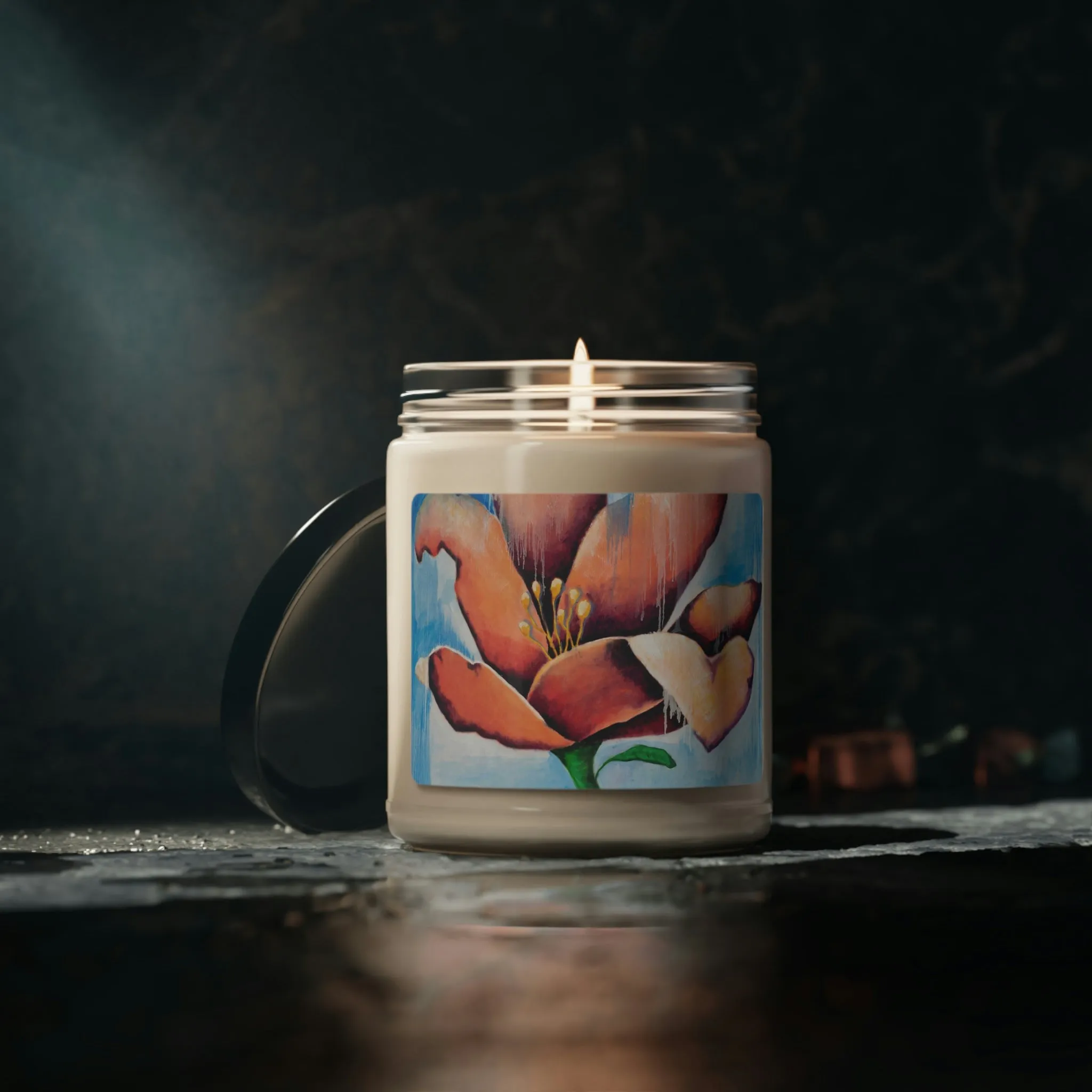 Flower Drops Candle