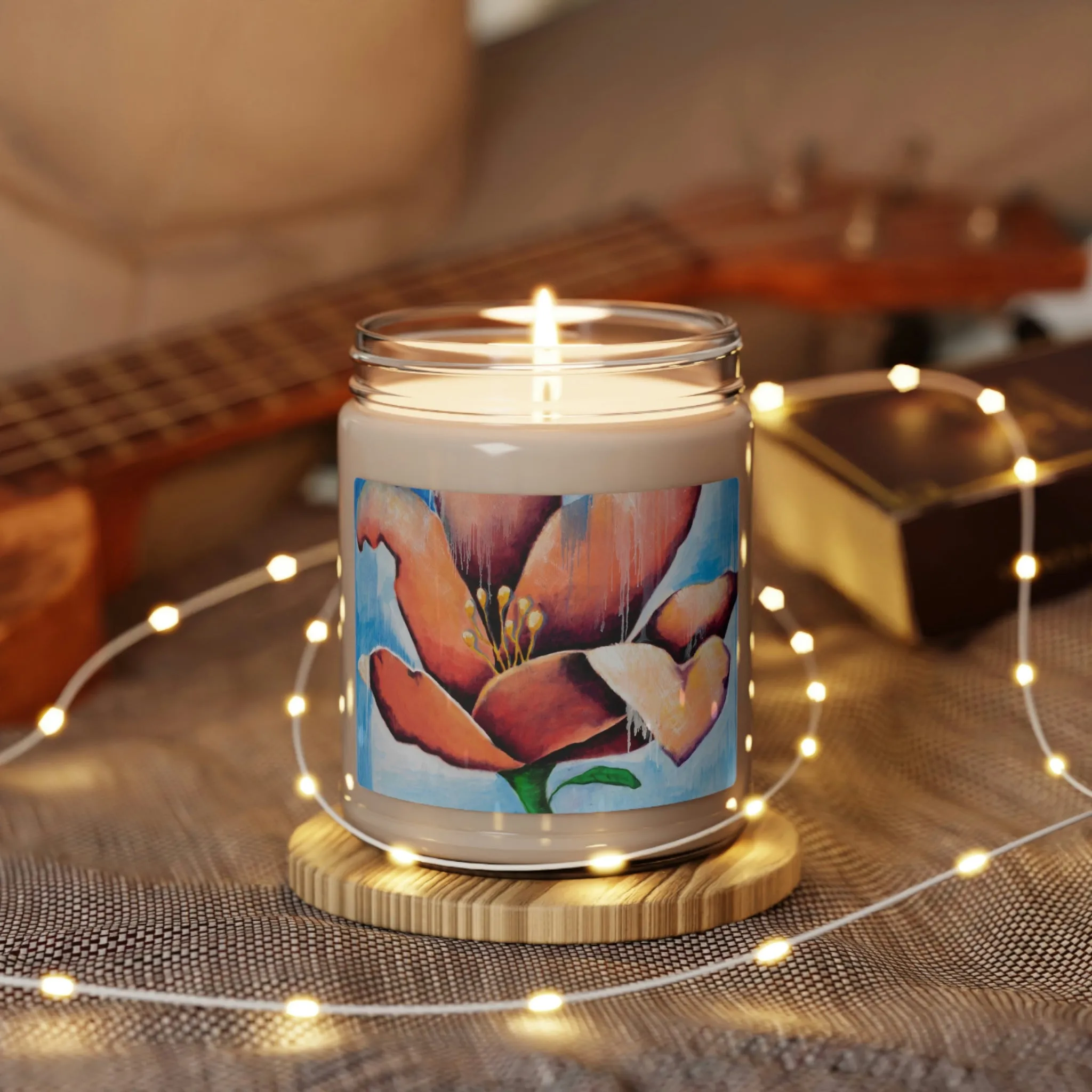 Flower Drops Candle
