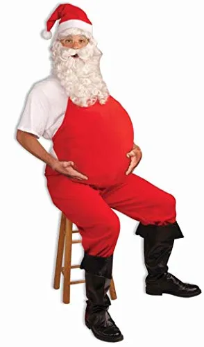 Forum Novelties Santa Red Belly Stuffer