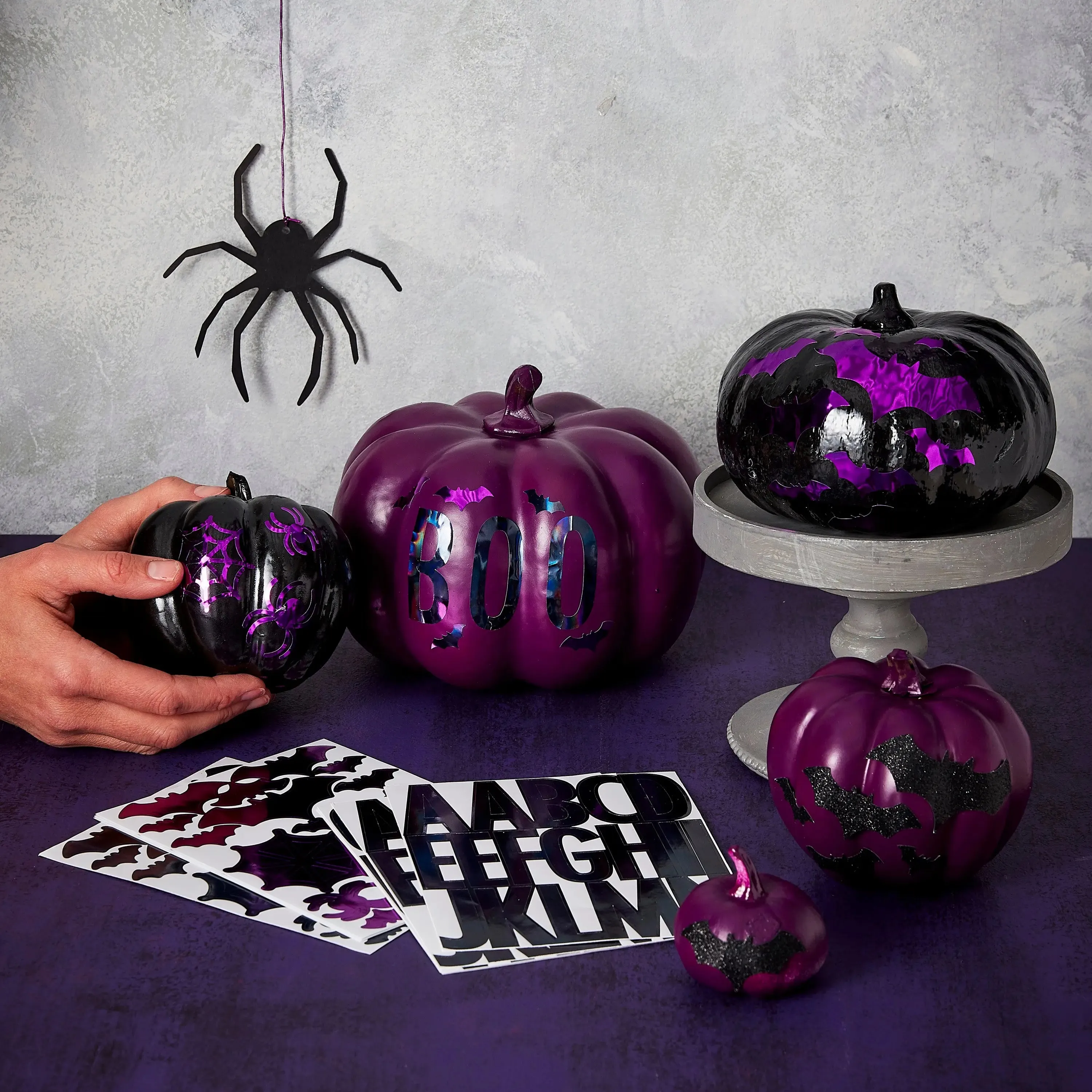 Halloween Pumpkin Decorating Stickers