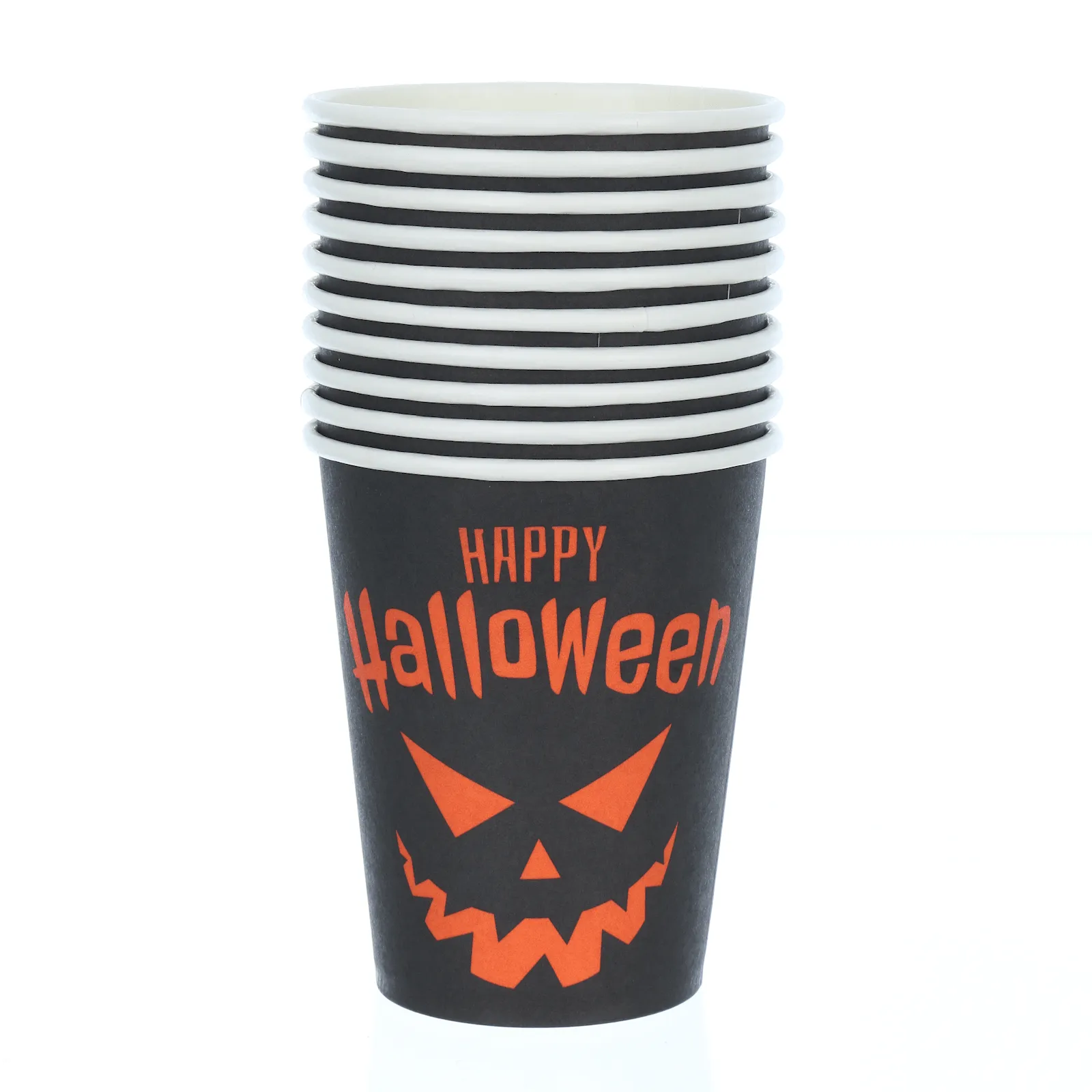 Happy Halloween Table Decor Party Paper Cups Plates Napkins