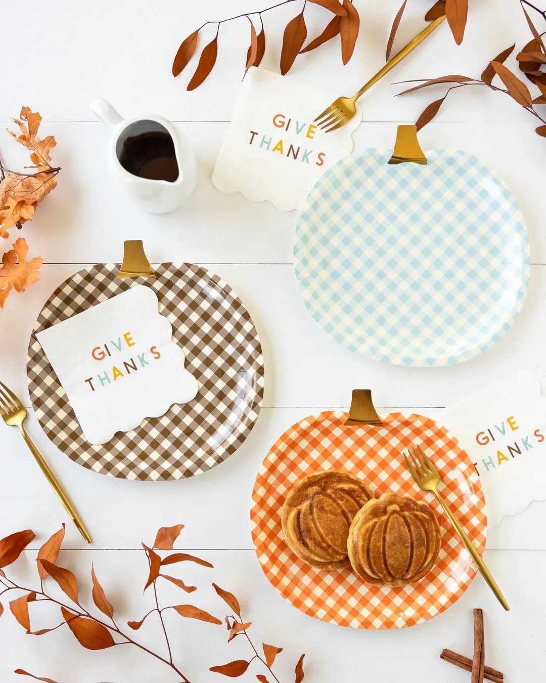 Harvest Give Thanks Paper Cocktail Napkins