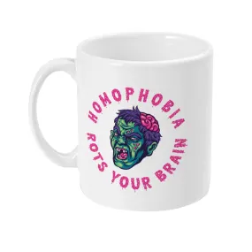 Homophobia Rots Your Brain Coffee Mug