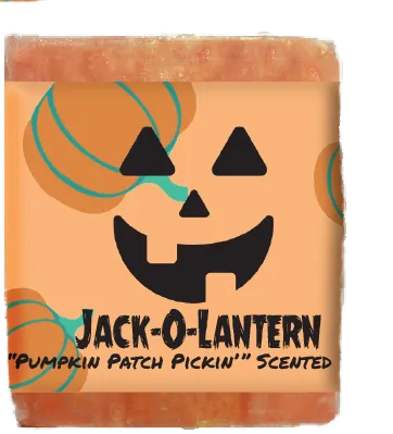 Jack-O-Lantern Kids Soap Bar
