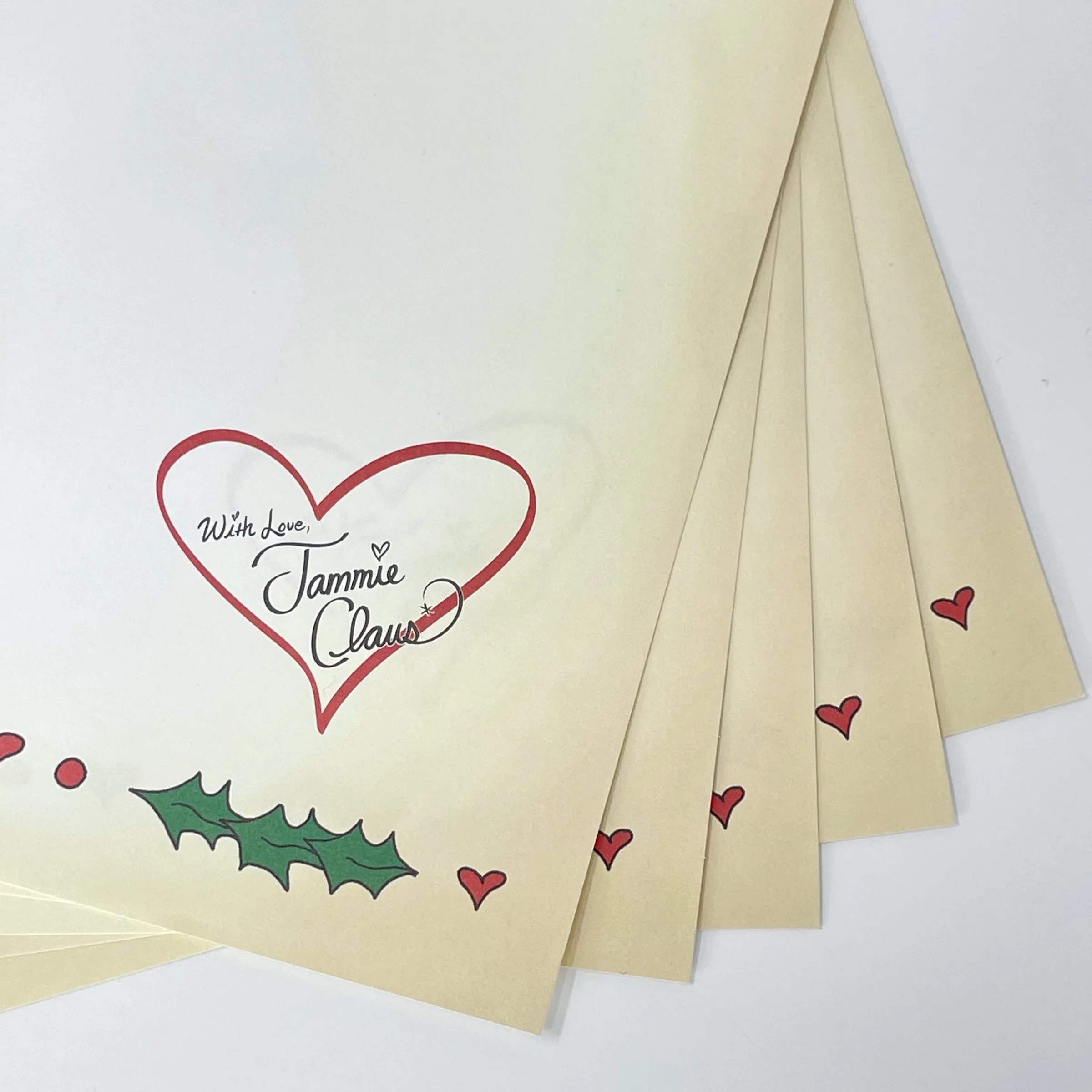 Jammie Claus Stationary